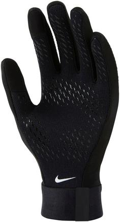 Rückansicht von Nike Academy Fingerhandschuhe Kinder black-black-white