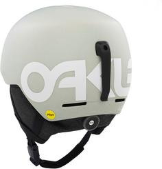 Rückansicht von Oakley MOD1 MIPS Skihelm matte trans white fp