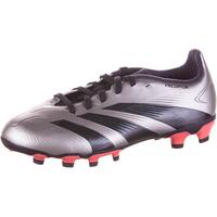 adidas PREDATOR LEAGUE MG J Fu&szlig;ballschuhe Kinder - platin met.-aurora black-turbo