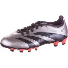 adidas PREDATOR LEAGUE MG J Fußballschuhe Kinder platin met.-aurora black-turbo