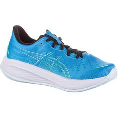 Rückansicht von ASICS GEL-CUMULUS 26 Laufschuhe Herren digital aqua-new leaf