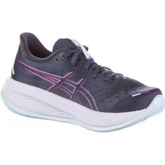 Rückansicht von ASICS GEL-CUMULUS 26 Laufschuhe Damen tarmac-magenta