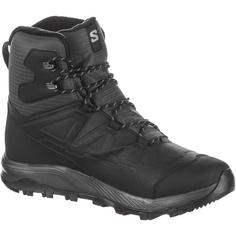 Rückansicht von Salomon OUTFROST TS WP Winterschuhe Herren asphalt-black-castlerock