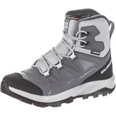 Salomon OUTFROST TS WP Winterschuhe Damen gray violet-castlerock-black