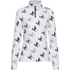 Spyder Vivid Fleeceshirt Damen white