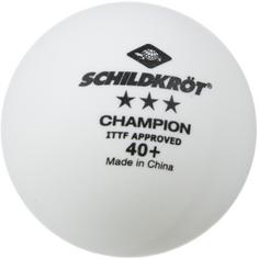 Rückansicht von Donic-Schildkröt Champion 3* Poly 40+ 3+1 Tischtennisball weiß