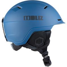 Rückansicht von Bliz Infinity Skihelm MATTE DARK BLUE