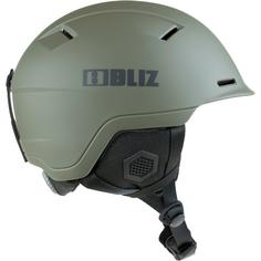 Rückansicht von Bliz Infinity Skihelm MATTE CAMO GREEN