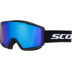 SCOTT Factor pro Skibrille mineral black white-illuminator blue chrome