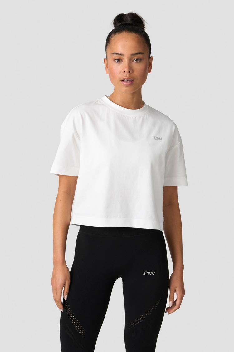 ICANIWILL ICANIWILL Everyday Croptop Damen - white - 0 | SportScheck