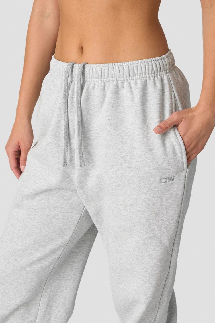 ICANIWILL ICANIWILL Everyday Sweathose Damen - light grey melange - 3 | SportScheck