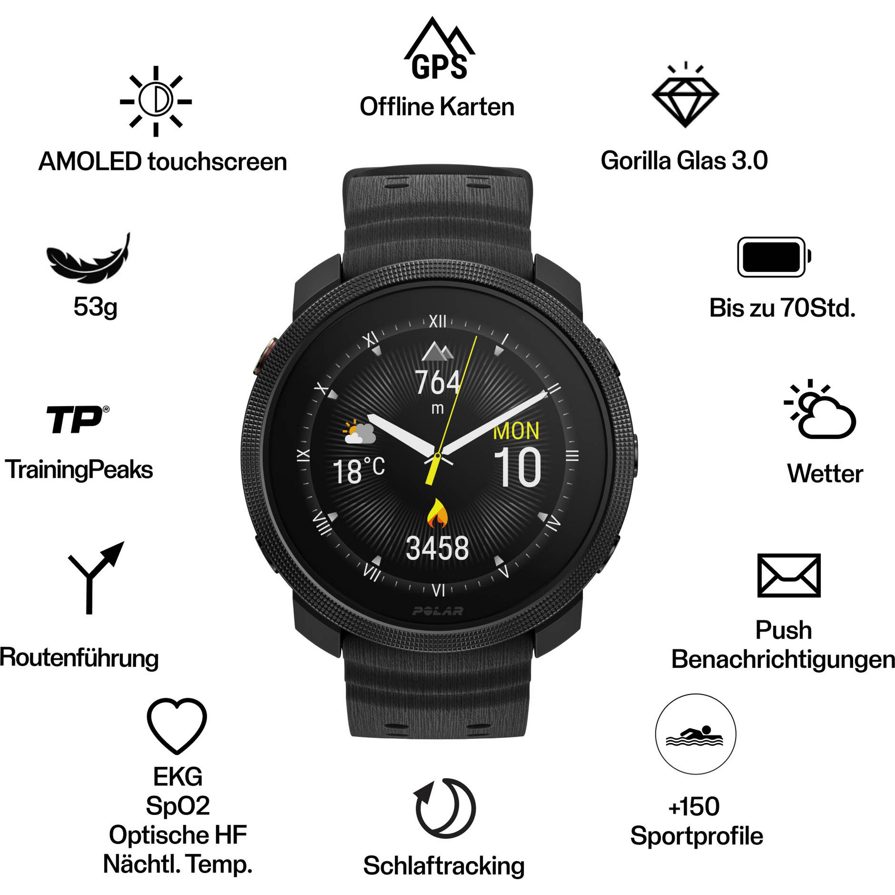 Thumbnail - Polar VANTAGE M3 Sportuhr