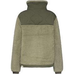 Rückansicht von Ragwear ARCTIKA Kunstfelljacke Damen dusty olive