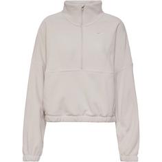 Nike One Sweatshirt Damen lt orewood brn-white