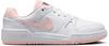 Nike FULL FORCE LO GS Sneaker Kinder - white-echo pink-bright mango-black