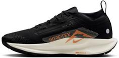 Rückansicht von Nike GTX REACTX PEGASUS TRAIL 5 GTX Trailrunning Schuhe Damen off noir-pale ivory-black-monarch