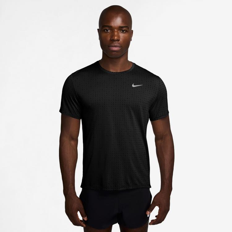 Nike Nike Miler Funktionsshirt Herren - black-reflective silv - 0 | SportScheck