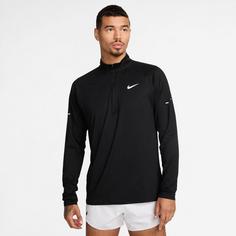 Rückansicht von Nike Stride Funktionsshirt Herren black-reflective silv