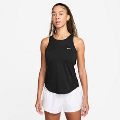 Rückansicht von Nike Tempo Funktionstank Damen black-reflective silv