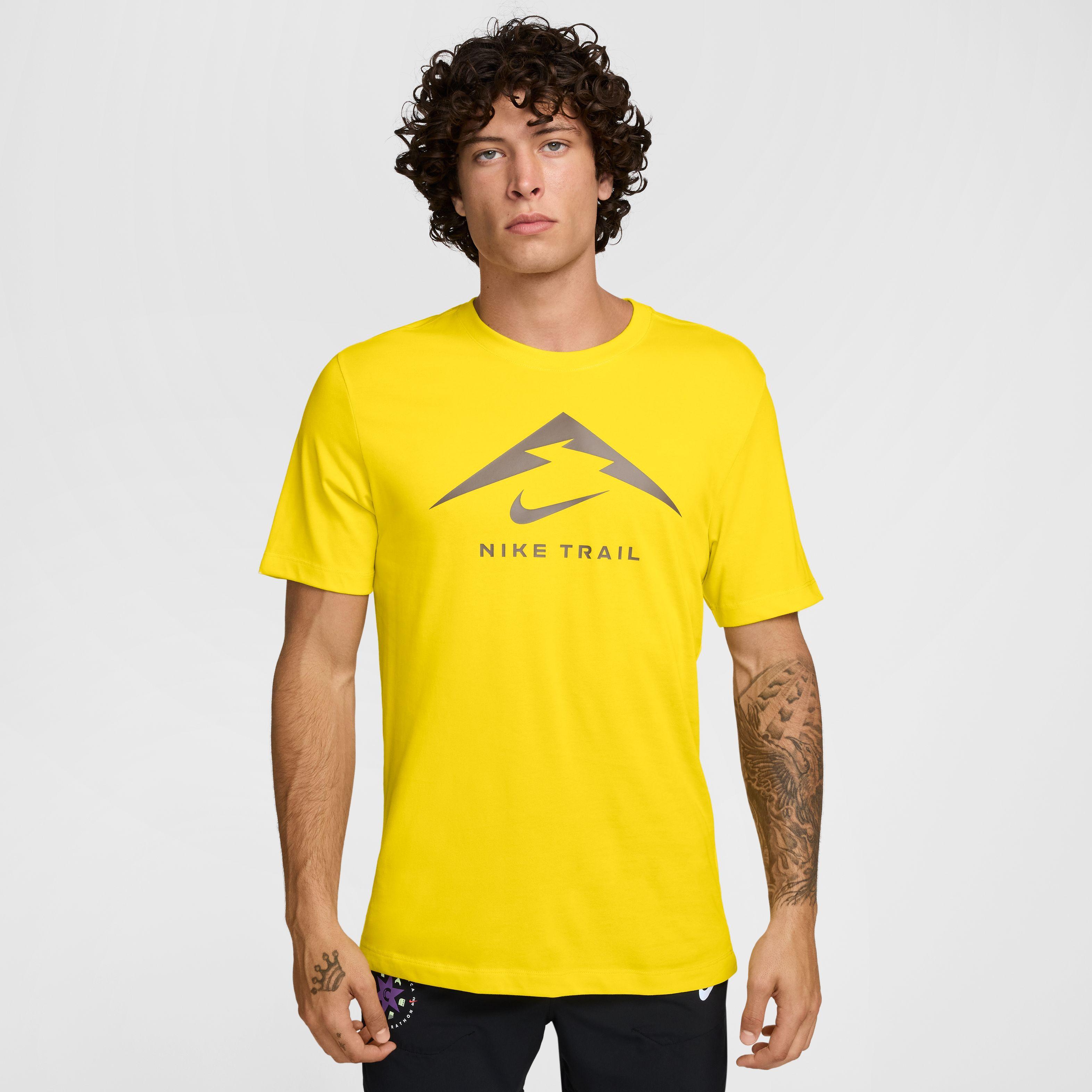 Thumbnail - Nike Trail Logo Funktionsshirt Herren