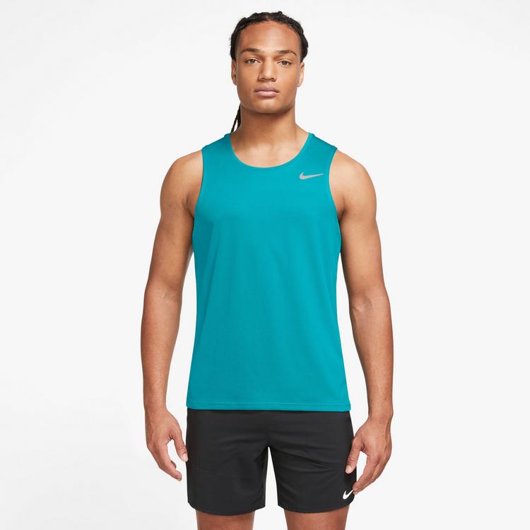 Nike Nike Miler Funktionstank Herren - dusty cactus-reflective silv - 0 | SportScheck
