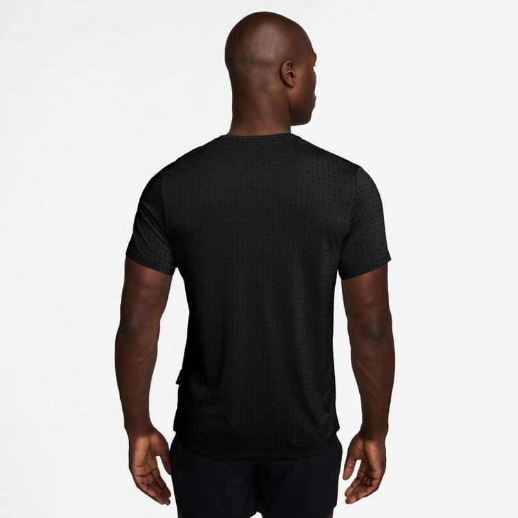 Nike Nike Miler Funktionsshirt Herren - black-reflective silv - 1 | SportScheck