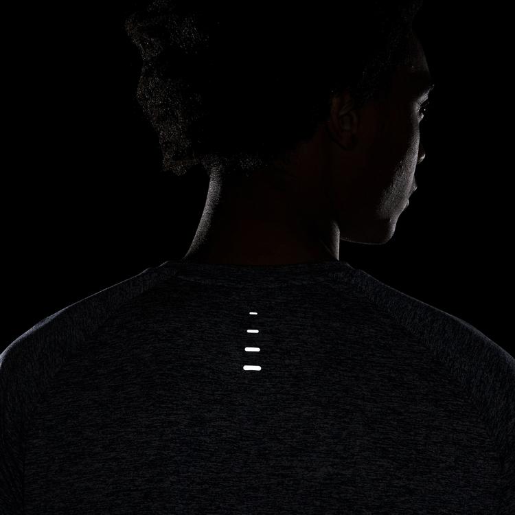 Nike Nike Stride Funktionsshirt Herren - thunder blue-htr-reflective silv - 9 | SportScheck