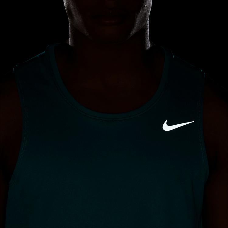 Nike Nike Miler Funktionstank Herren - dusty cactus-reflective silv - 3 | SportScheck