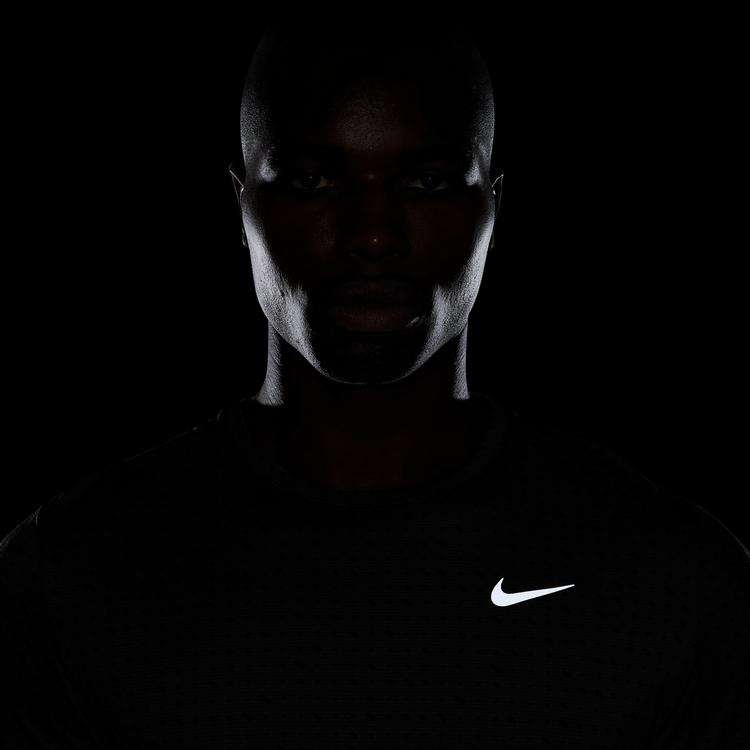 Nike Nike Miler Funktionsshirt Herren - black-reflective silv - 3 | SportScheck