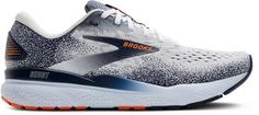 Brooks Ghost 16 Laufschuhe Herren white-peacoat-orange