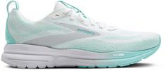 Brooks Trace 4 Laufschuhe Damen bright white-limpet-black