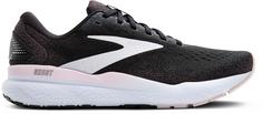 Brooks Ghost 16 Laufschuhe Damen black-white-orchid ice