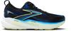 Brooks Glycerin 22 Laufschuhe Herren - black-cobalt-neo yellow