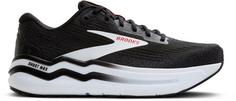 Brooks Ghost Max 2 Laufschuhe Herren black-white-fiery red