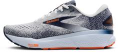 Rückansicht von Brooks Ghost 16 Laufschuhe Herren white-peacoat-orange