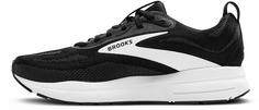 Rückansicht von Brooks Trace 4 Laufschuhe Herren black-grey-white