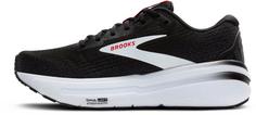 Rückansicht von Brooks Ghost Max 2 Laufschuhe Herren black-white-fiery red