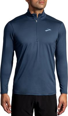 Rückansicht von Brooks Dash Funktionsshirt Herren blue slate