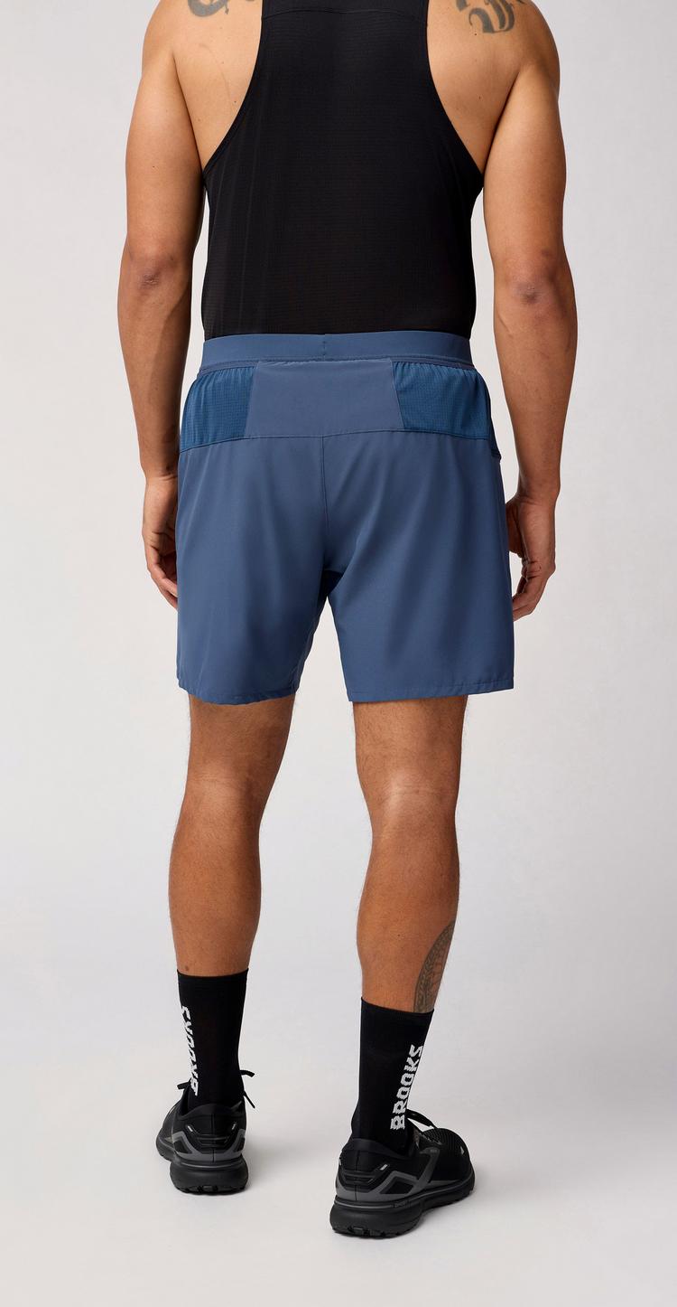 Brooks Brooks Journey 7" 2-in-1 Short Funktionsshorts Herren - blue slate - 1 | SportScheck