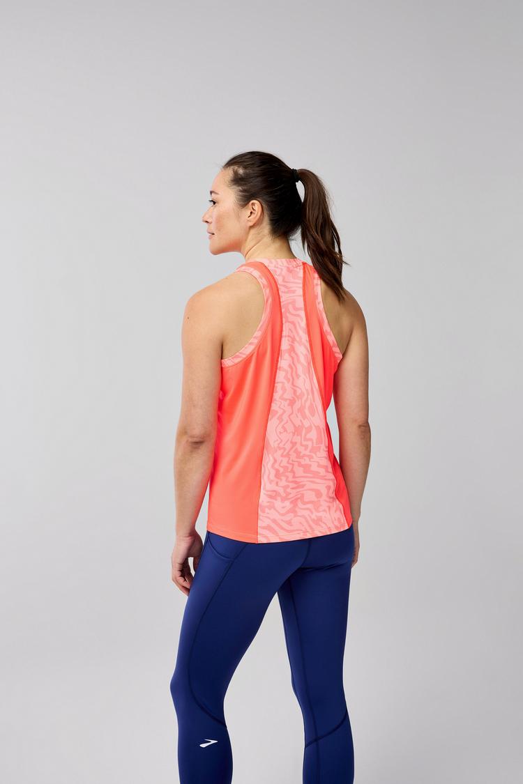 Brooks Brooks Sprint Funktionstank Damen - neo cayenne speedscape - 1 | SportScheck