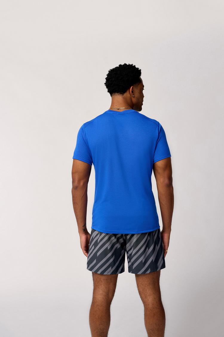 Brooks Brooks Distance Funktionsshirt Herren - neo blue-brooks logo - 1 | SportScheck