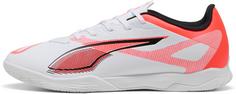 PUMA ULTRA 5 PLAY IT Jr Fußballschuhe Kinder puma white-puma black-glowing red