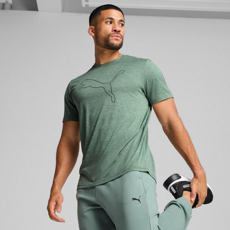 PUMA PUMA Train All Day T-Shirt Herren - green moon heather - 0 | SportScheck