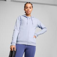 Rückansicht von PUMA Train All Day Sweatjacke Damen cool weather