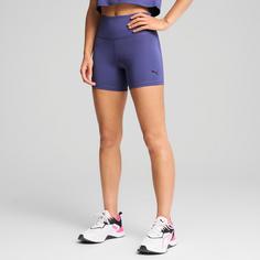 Rückansicht von PUMA Train All Day Tights Damen blue crystal
