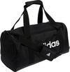 adidas LINEAR DUFFEL S Sporttasche Kinder - black-black-white