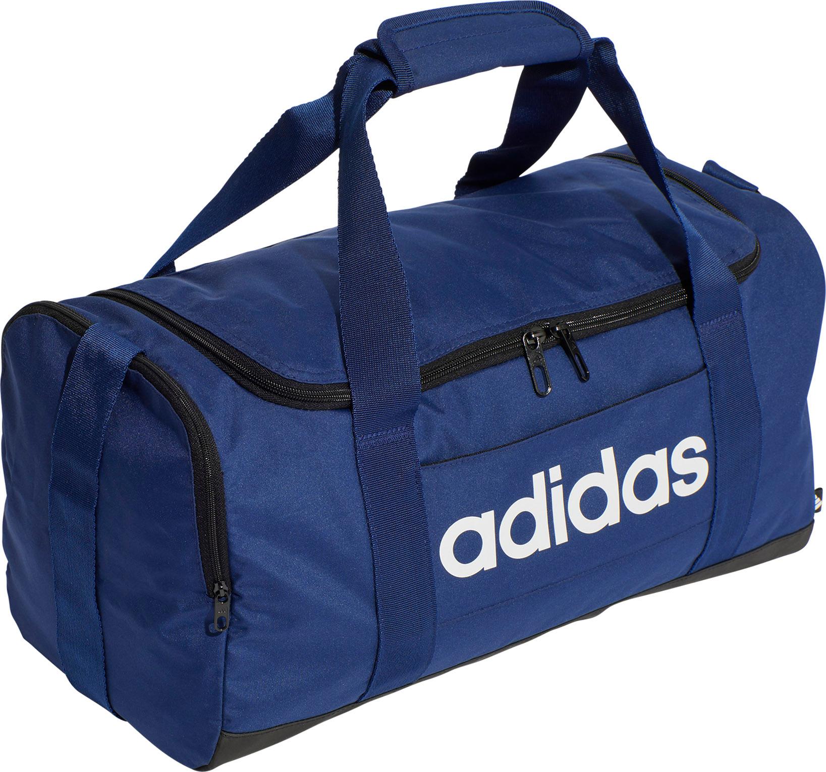 Adidas DUFFEL S Sporttasche Kinder dark blue white im Online Shop von SportScheck kaufen