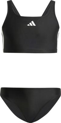 adidas 3 STRIPES BLD Bikini Set M&auml;dchen - black-white