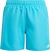 adidas SOLID Badehose Jungen - lucid cyan-white