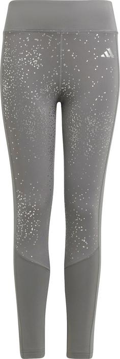 adidas GLAM Tights Kinder grey-silver metallic